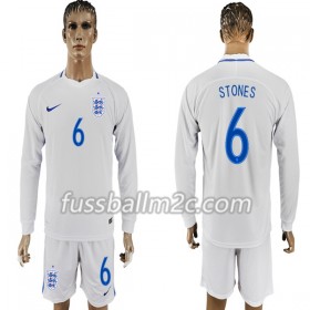 Fußballtrikots England Stone 6 Heim Trikotsatz WM 2018 Langarm